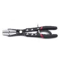 Hose Pinch Off Pliers, 10" Overall Length, 1" Jaw Opening, Alloy Steel O-Max