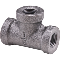 Tee, Black Iron, 2" O-Max