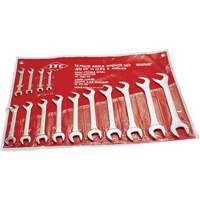 IACW-14 60° & 15° Angle Wrench Set, Open-Ended, 14 Pieces, Imperial O-Max