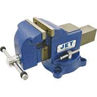 JSV-4HD Heavy-Duty Swivel Base Vise, 4" Jaw Width, 2-3/4" Throat Depth O-Max