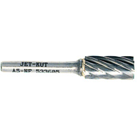 Fraise cylindrique pour aluminium/mat&eacute;riaux non ferreux A5-NF JET-KUT, 1/2" Dia., 1/4" Tige O-Max