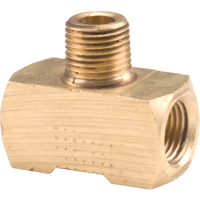 Branch Tees Extruded Male On Branch, Brass O-Max