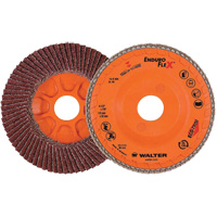 Disque &agrave; lamelles Enduro-Flex, 4-1/2" x 7/8", Type 27, Grain 40, Alumine de zirconium O-Max