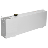 Steel Fuel Transfer Tank, Steel, 36 gal. Capacity, White O-Max