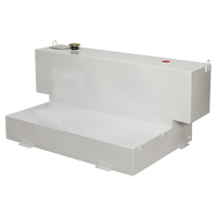 Steel Fuel Transfer Tank, Steel, 100 Gal. Capacity, White O-Max