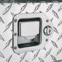Aluminum Fuel Transfer Tank & Chest, Aluminum, 74 gal. Capacity, Silver O-Max