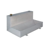 Aluminum Fuel Transfer, Aluminum, 100 Gal. Capacity, Silver O-Max