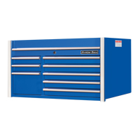 Coffre &agrave; outils s&eacute;rie RX, 41" la, 8 tiroirs, Bleu O-Max