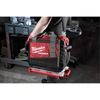 Organisateur profil&eacute; et compact Packout, 16-2/5" x 9-3/4" x 2-1/2", Noir/Rouge O-Max