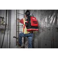 Sac &agrave; dos Packout, 15-3/4" lo x 11-4/5" la, Noir/Rouge, Balistique O-Max