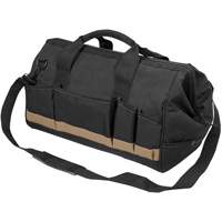 MEGAMOUTH Tool Bag, Polyester, 25 Pockets, Black O-Max