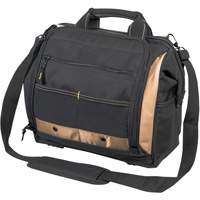 Multi-Compartment Tool Carrier, Polyester, 33 Pockets, Black O-Max