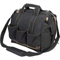 Multi-Compartment Tool Carrier, Polyester, 33 Pockets, Black O-Max