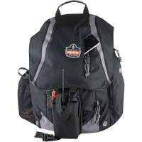 Arsenal&reg; 5143 Tool Backpack, 15" L x 8" W, Black, Polyester O-Max