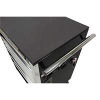 Heavy-Duty Tool Cart, 7 Drawers, 28" W x 22" D x 42-3/8" H, Black O-Max