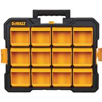 Organisateur Flip-Bin, 3-7/8" la x 17-3/4" p x 13-7/8" h, Noir/Jaune O-Max