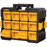 Organisateur Flip-Bin, 3-7/8" la x 17-3/4" p x 13-7/8" h, Noir/Jaune O-Max