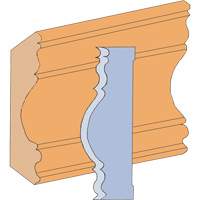 Large Cove Moulding Cutter Set O-Max