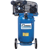 Professional Series Air Compressors, Electric, 16.6 Gal. (20 US Gal), 125 PSI, 115/1 V O-Max