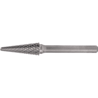 Solid Carbide Burrs - Taper Shape Radius End 14° O-Max