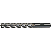 Finisseurs de coupe &agrave; embout centr&eacute; carr&eacute; simple CLEVELAND, 1/8" dia., 4 cannelures, Cobalt O-Max