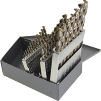 Drill Sets, 29 Pieces, High Speed Steel O-Max