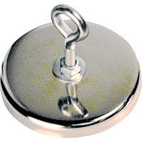 Aimants ronds &agrave; profil bas, dia. 2-5/8", Force de 41  lb O-Max