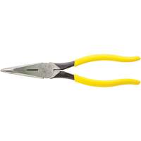 Long Nose With Side Cutter, 8-7/16" L O-Max