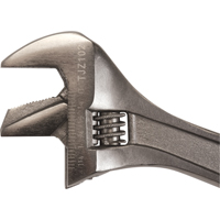 Adjustable Wrench, 10" L, 1-3/8" Max Width, Black TJZ102 | O-Max