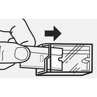 Glass Scraper Blade, High-Carbon Steel Blade O-Max