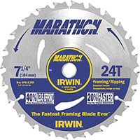 Contractor Saw Blades - Marathon&reg; Saw Blades, 7-1/4", 24 Teeth O-Max