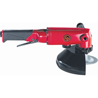 Meuleuses angulaires, Roue 7" (178 mm) dia., Entr&eacute;e 3/8" NPTF, 7500 Tr/min O-Max