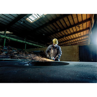 Angle Grinder, 7", 120 V, 8450 RPM O-Max