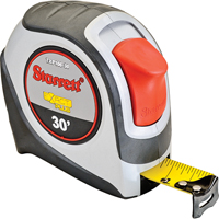 Ruban &agrave; mesurer s&eacute;rie KTXP, 1" x 30', Marques de goujon 1/16" O-Max