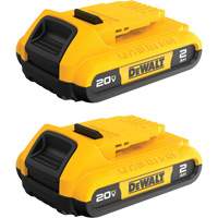 Blocs-piles Max* Compact, Lithium-ion, 20 V, 2 A O-Max