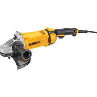 Large Angle Grinder with No Lock-On Switch, 9", 120 V, 15 A, 6500 RPM O-Max
