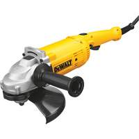 Large Angle Grinder, 9", 120 V, 15 A, 6500 RPM O-Max