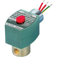 &eacute;lectrovannes 2 voies &agrave; action directe, Tuyau de 1/8", 140 PSI O-Max