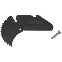 Large Diameter Ratcheting Plastic Pipe and Tubing Cutter, 2-3/8" Capacity O-Max