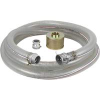 Reinforced Suction Hose Kit for Water Pump, 2" x 300" TMA094 | O-Max
