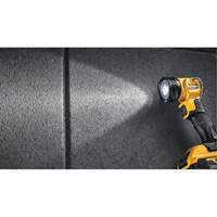 Max Work Light, LED, 110 Lumens, 11 Hrs. Run Time, Rechargeable Battery, Plastic O-Max