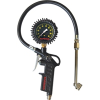 Tire Pressure Gauges - Dual Wheel Type- Pistol Grip Dial Inflator Gauges TNB060 | O-Max