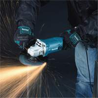 Cut-Off/Angle Grinder with AC/DC Switch, 6", 10.5 A, 11000 RPM O-Max