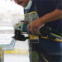 Electronic Stone Polisher, 4" Pad, 7.9 A, 2000-4000 RPM O-Max