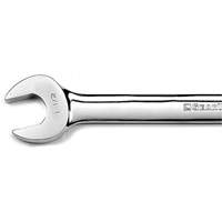 12-Point Long Pattern Combination Wrench, 12 Point, 1-1/2", Chrome/Polished Finish O-Max