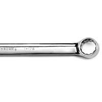12-Point Long Pattern Combination Wrench, 12 Point, 1-1/2", Chrome/Polished Finish O-Max