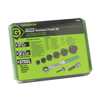 Ensemble de poinçonnage avec cliquet et poinçons SlugBuster O-Max