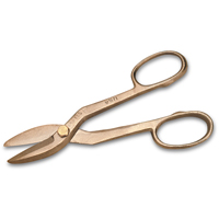 Sheet Metal Snips, 2" Cut Length, Straight Cut O-Max