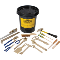 Trousses d'outils mati&egrave;res dangereuses 17 morceaux O-Max