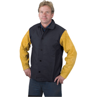 Welding Jacket, Proban, 4X-Large, Black O-Max